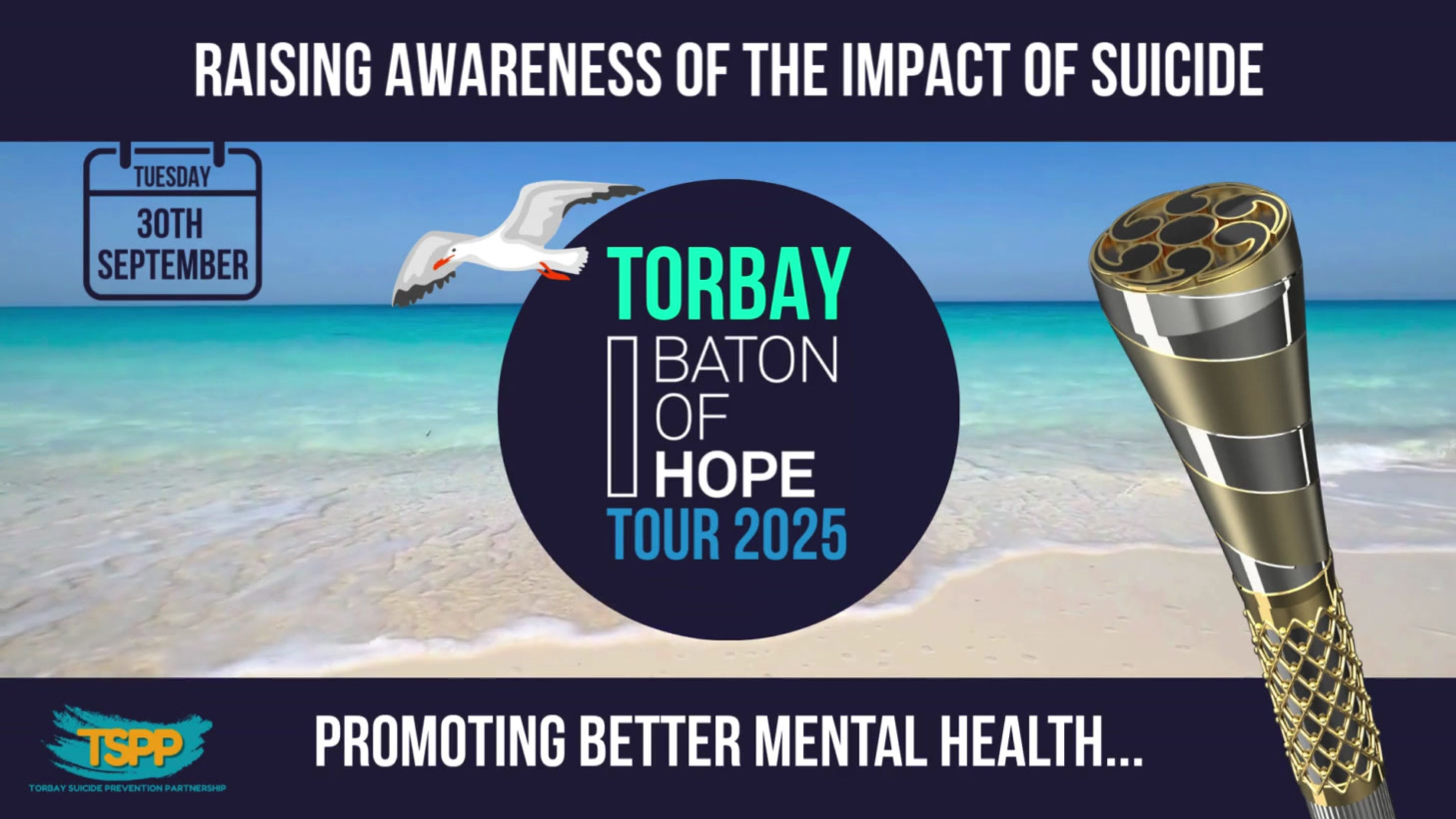 Baton of Hope Coming to Torbay